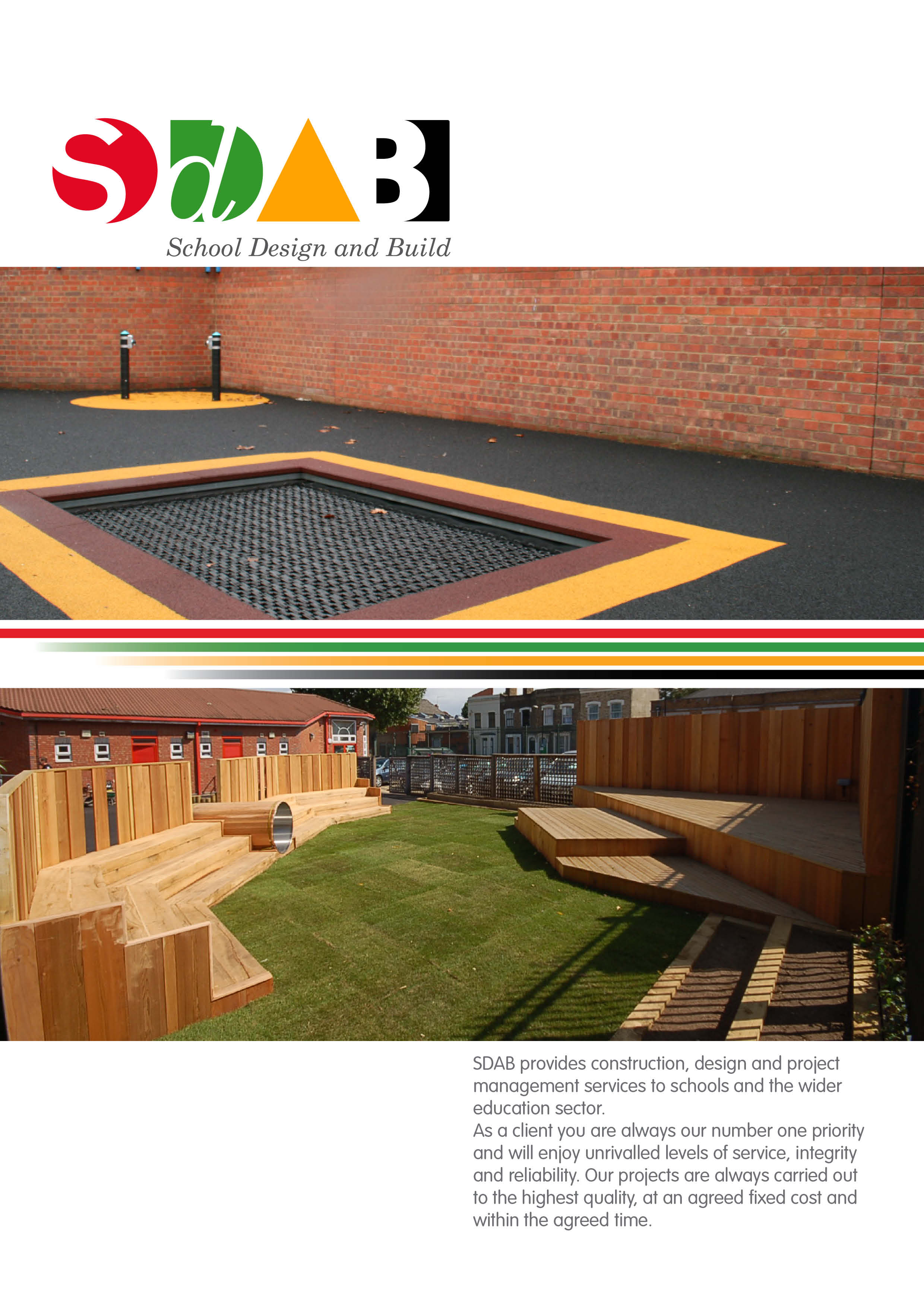 Brochure Design by Karl Tagle for School Design and Build Limite | Design #46254