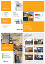 Brochure Design by weathered83 for School Design and Build Limite | Design: #46881