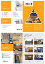 Brochure Design by weathered83 for School Design and Build Limite | Design #46906