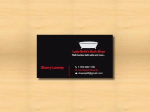 Business Card Design by esolztech for Lady Belle's Bath Shop | Design: #17195754