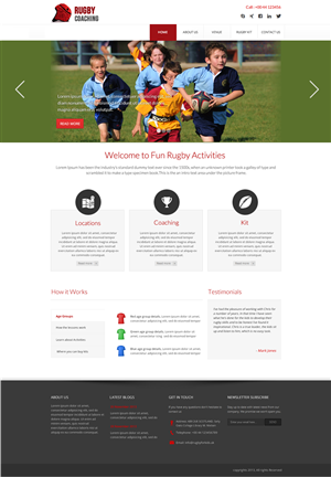 Wordpress Design by incisesolutions for this project | Design: #2756168