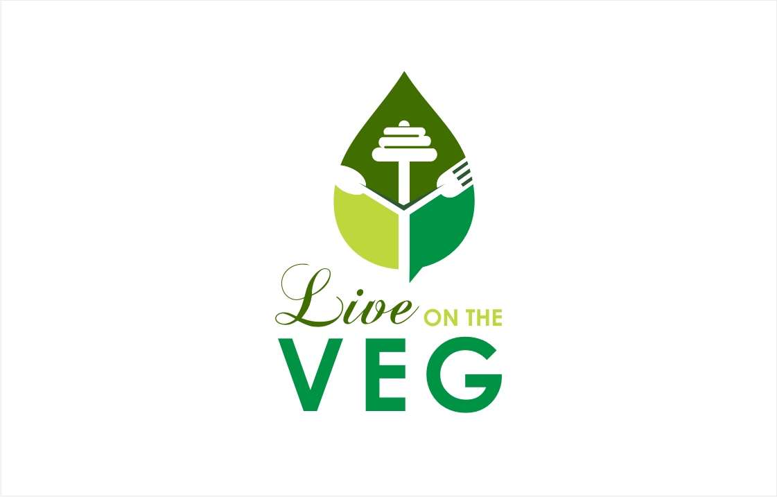 Logo Design by Soul Light for Live on the Veg | Design #17174915