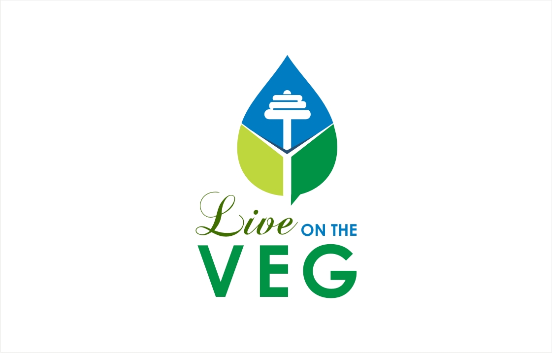 Logo Design by Soul Light for Live on the Veg | Design #17187605