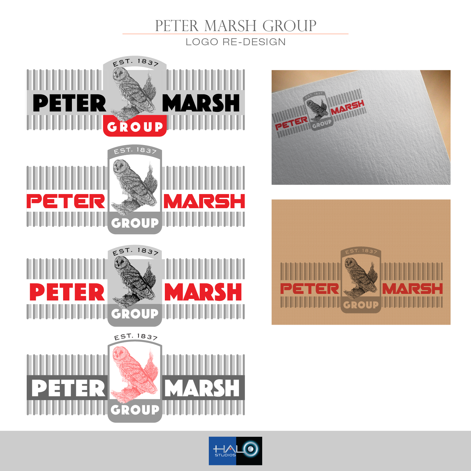 Logo Design by Halo Studios for Peter Marsh Group | Design #17520691