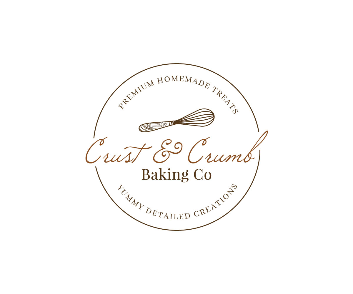 Upmarket, Elegant, Bakery Logo Design for Crust and Crumb Baking Co