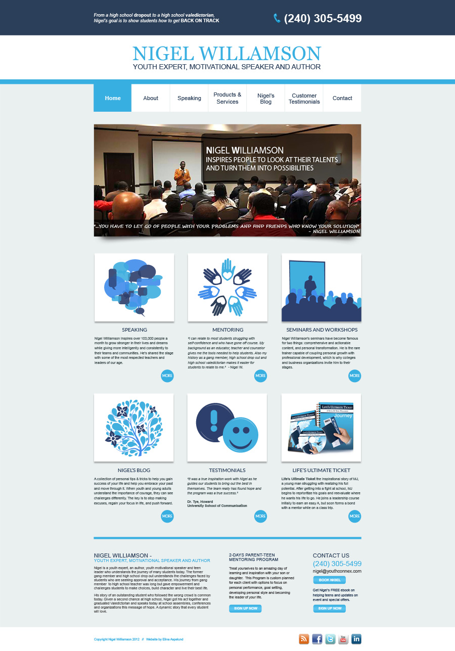 Web Design by Studio:e for this project | Design #631961