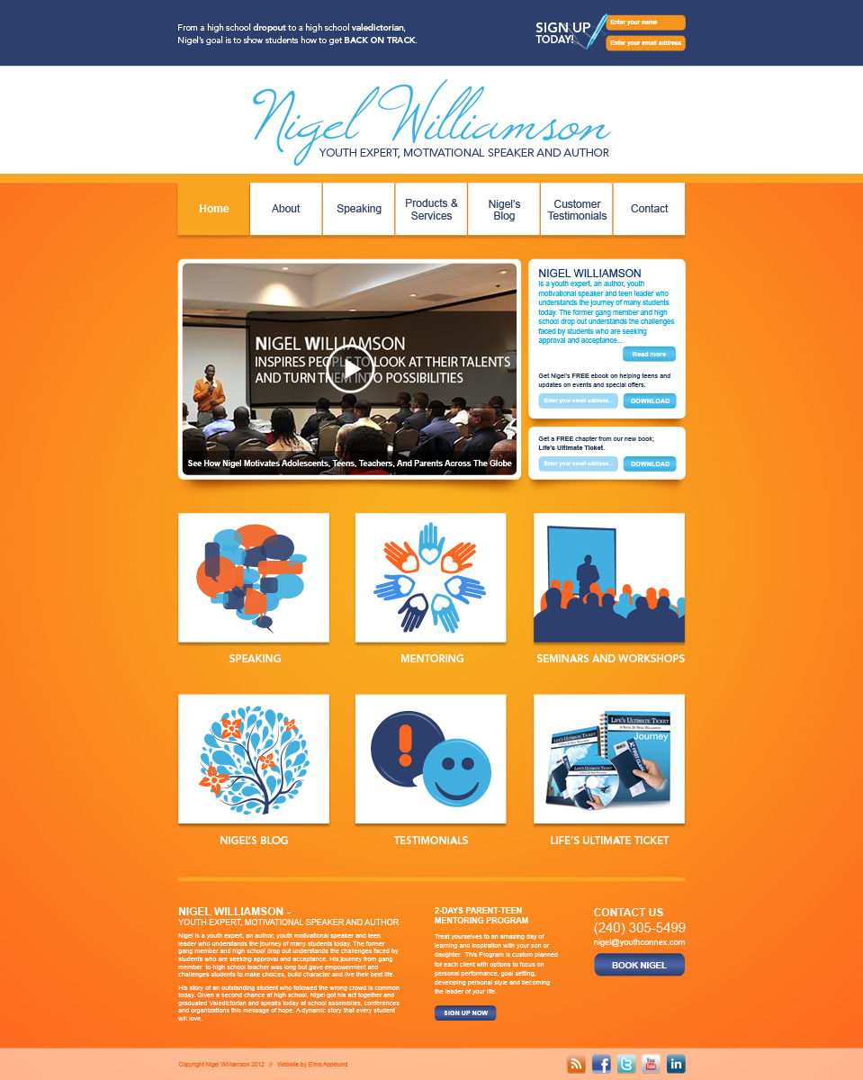 Web Design by Studio:e for this project | Design: #641384