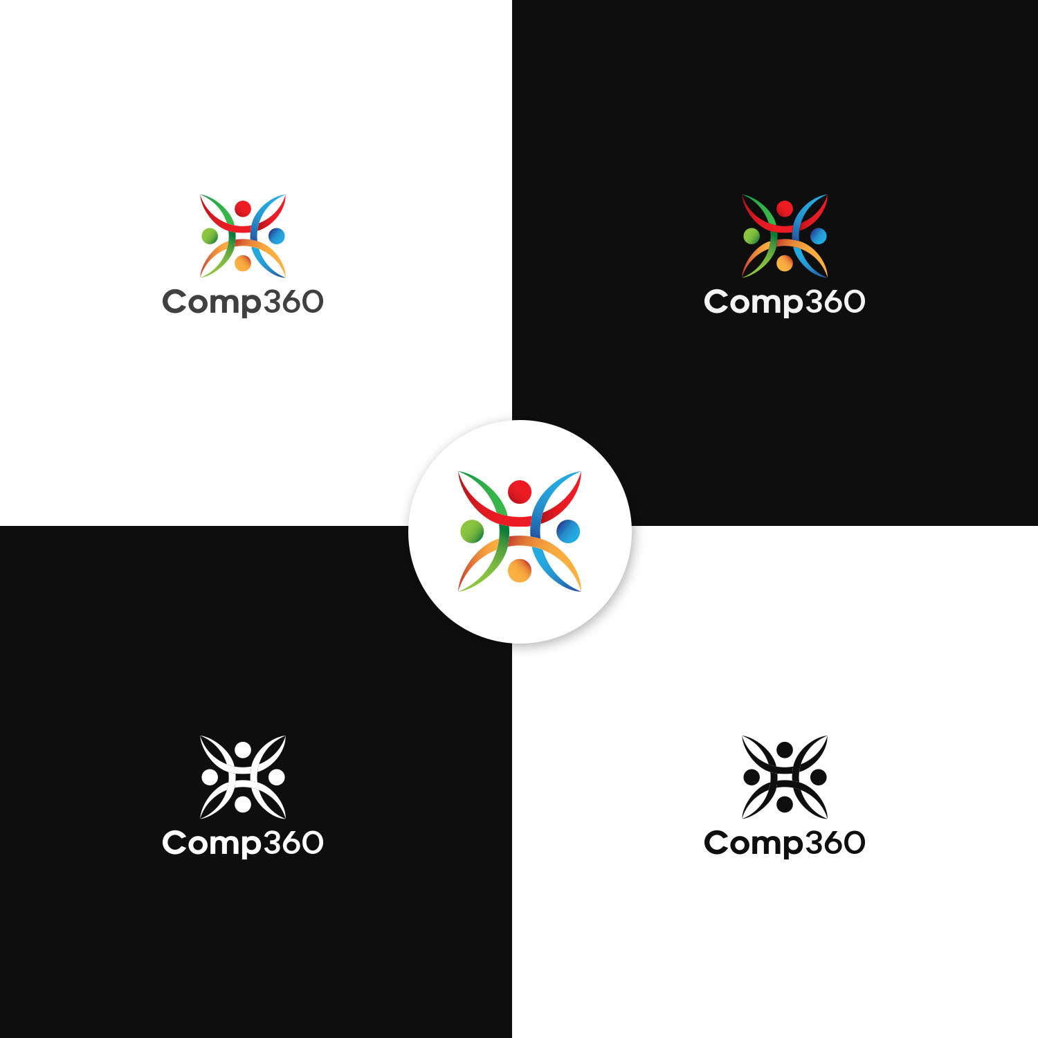 Logo Design by Tjoper for Comp360 LLC | Design #17232615