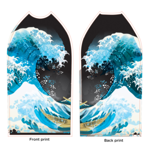 The Wave Rashguard For Fightwear Company | Design de T-shirt par Eightone 3