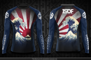 The Wave Rashguard For Fightwear Company