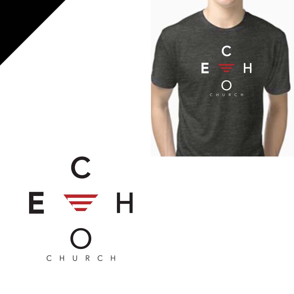 T-shirt Design by 3i55ej for Echo.Church | Design #17187546