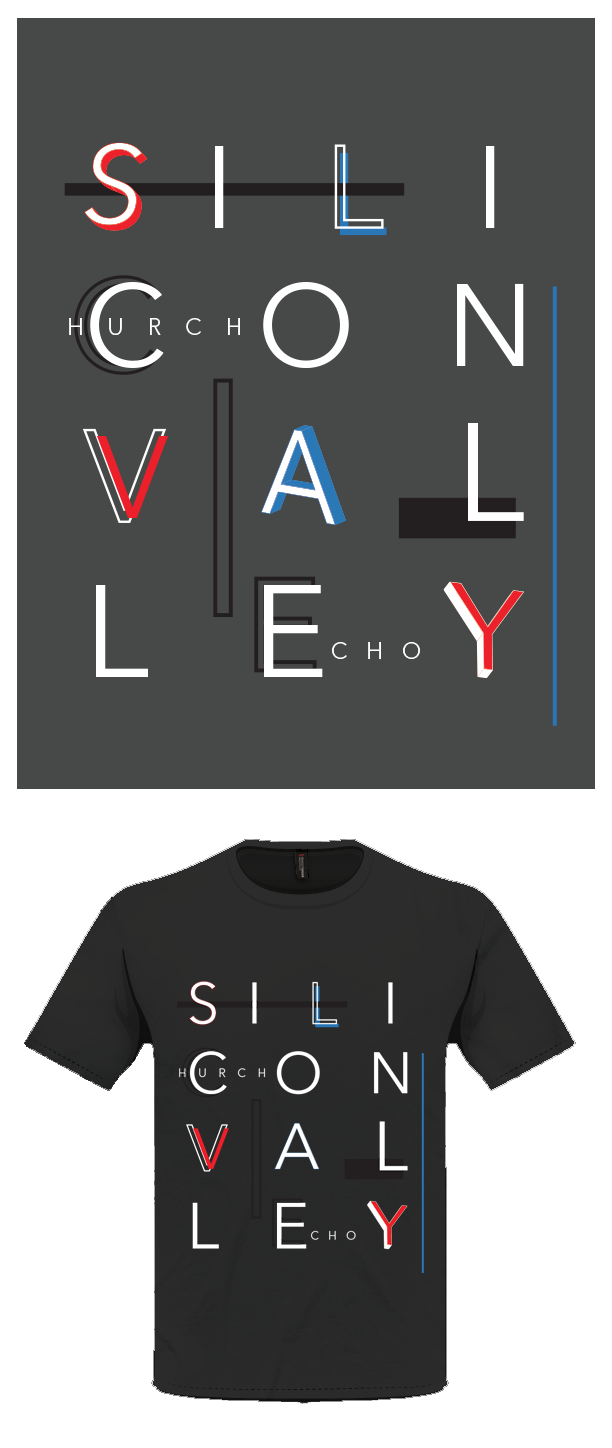 T-shirt Design by Yyt for Echo.Church | Design #17180873