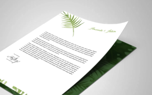 Stationery Design by Sarah Mathews for this project | Design: #17188980