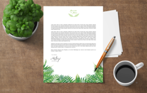 Stationery Design by Sarah Mathews for this project | Design: #17192236
