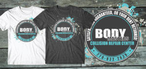 T-shirt Design by db1404 for Body Masters | Design: #17220247