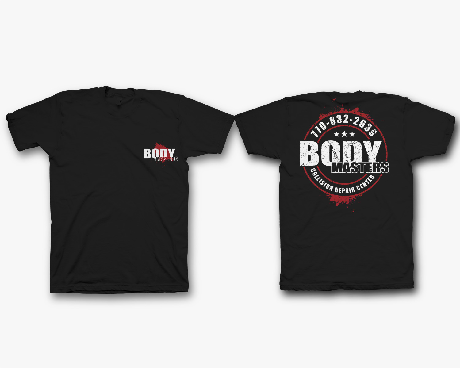 T-shirt Design by saka.aleksandar for Body Masters | Design #17210461