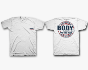 T-shirt Design by saka.aleksandar for Body Masters | Design: #17234761