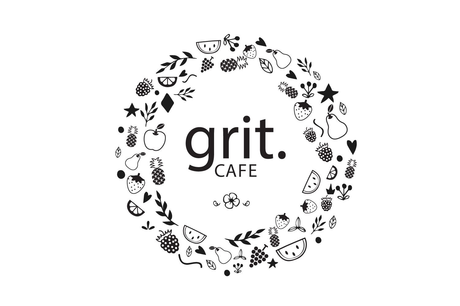Diseño de Logo por Polina Perova para Grit Cafe | Diseño #17264015