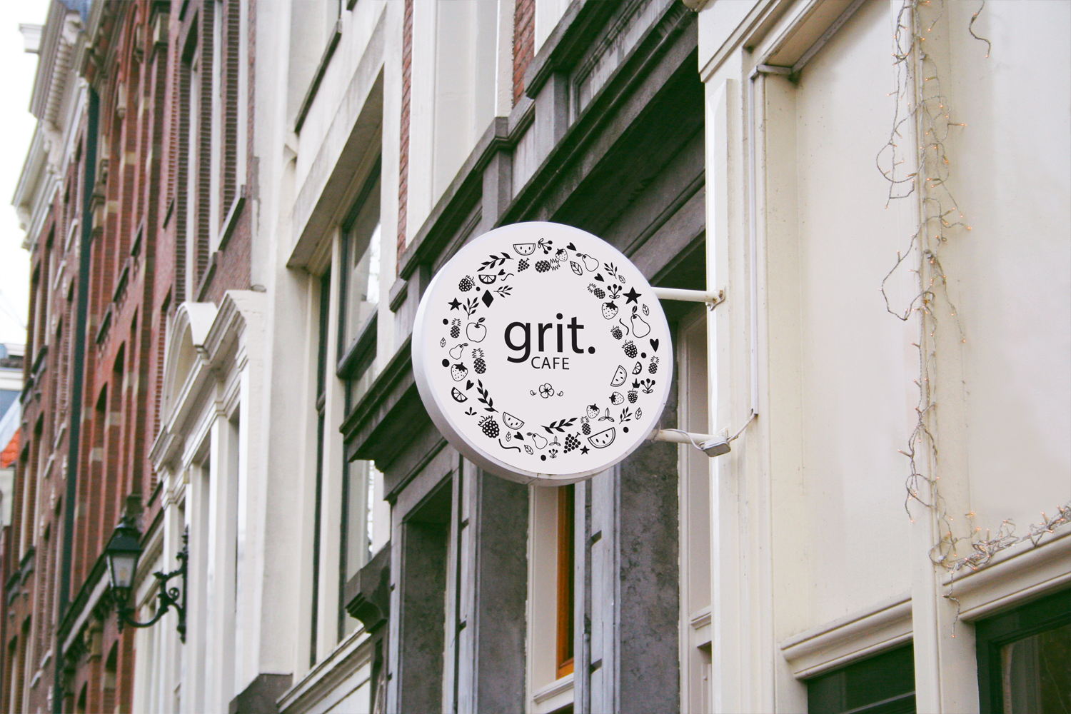 Diseño de Logo por Polina Perova para Grit Cafe | Diseño #17264049