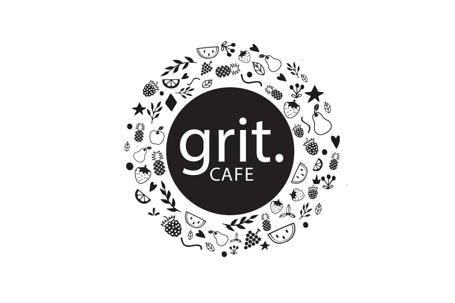 Diseño de Logo por Polina Perova para Grit Cafe | Diseño #17265821