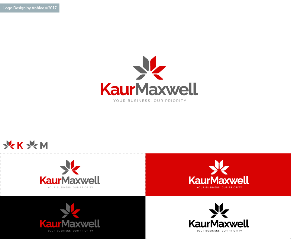 Logo Design by Anhlee for KaurMaxwell Ltd | Design #17203129
