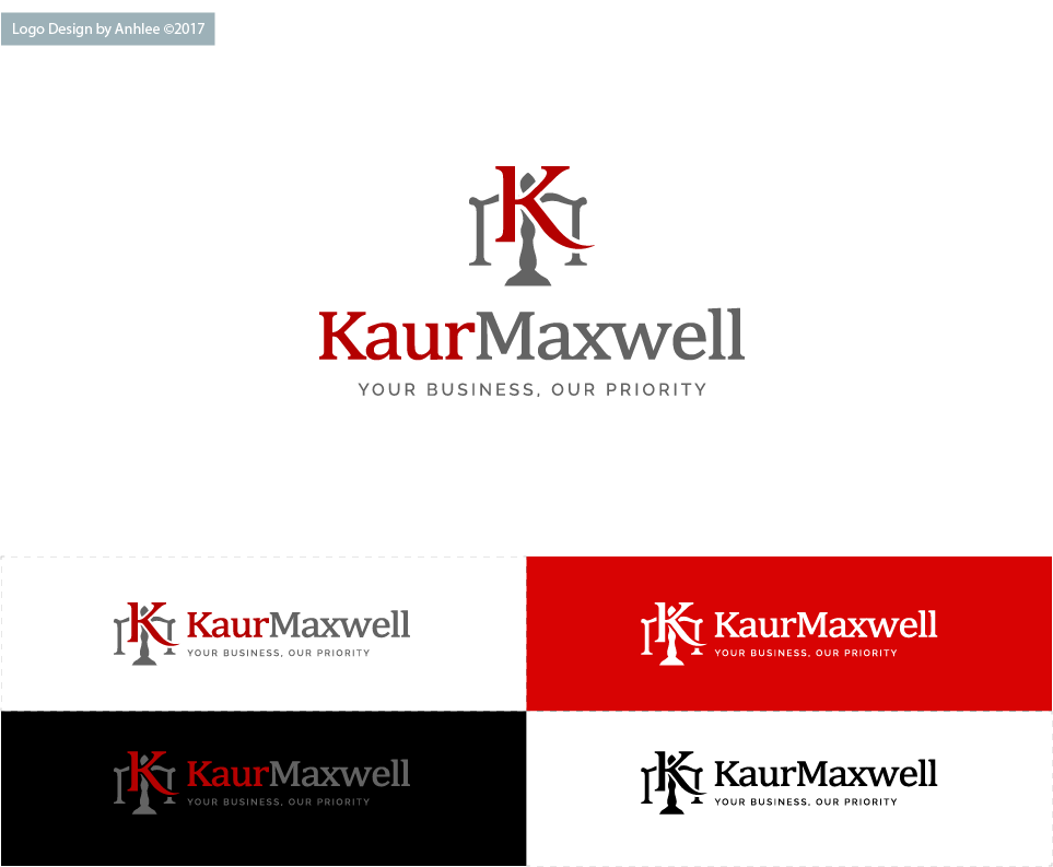 Logo Design by Anhlee for KaurMaxwell Ltd | Design #17203222