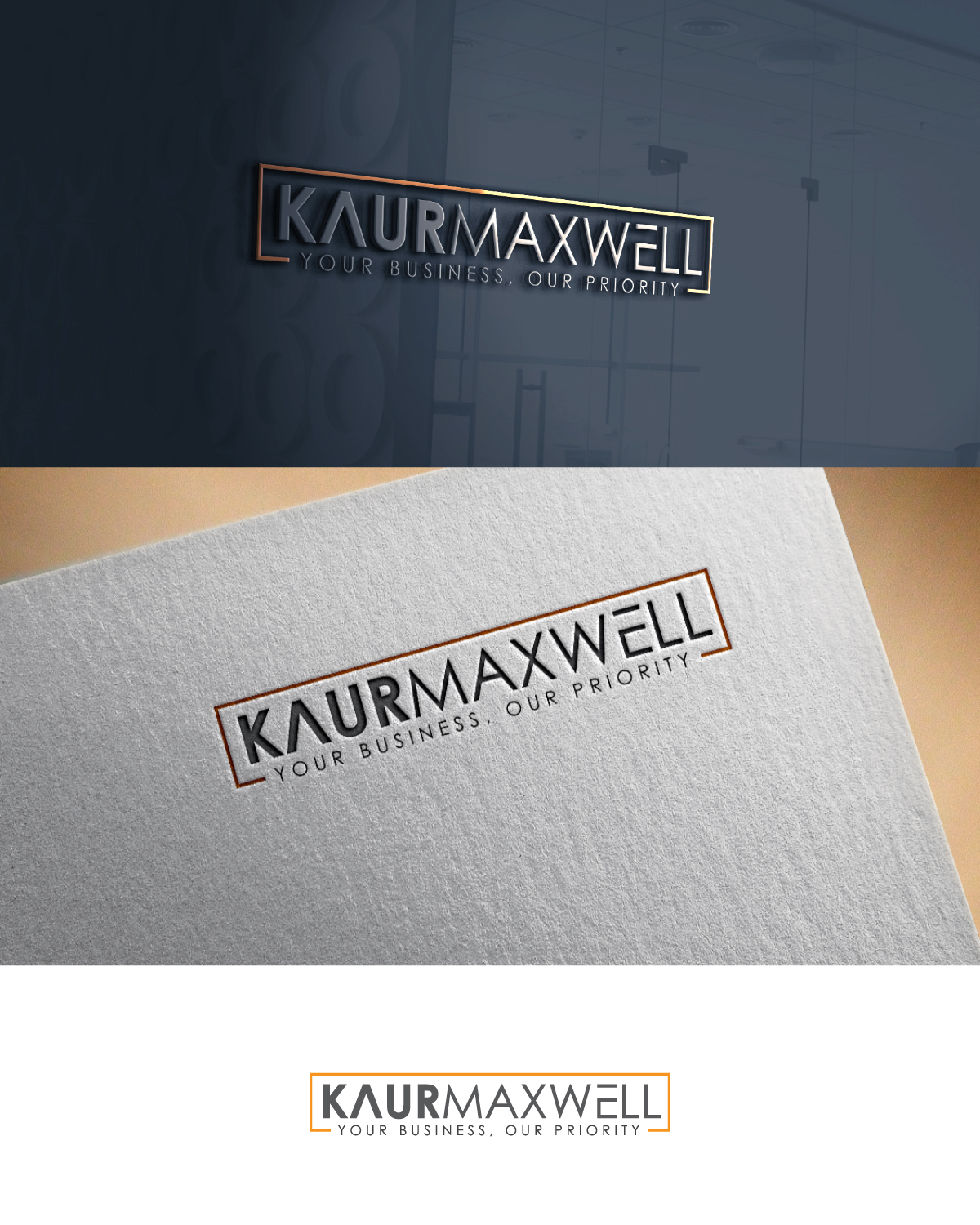 Logo Design by Anekaa for KaurMaxwell Ltd | Design #17204762