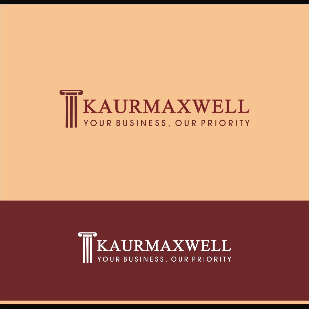 Logo Design by e-graphics for KaurMaxwell Ltd | Design #17215090