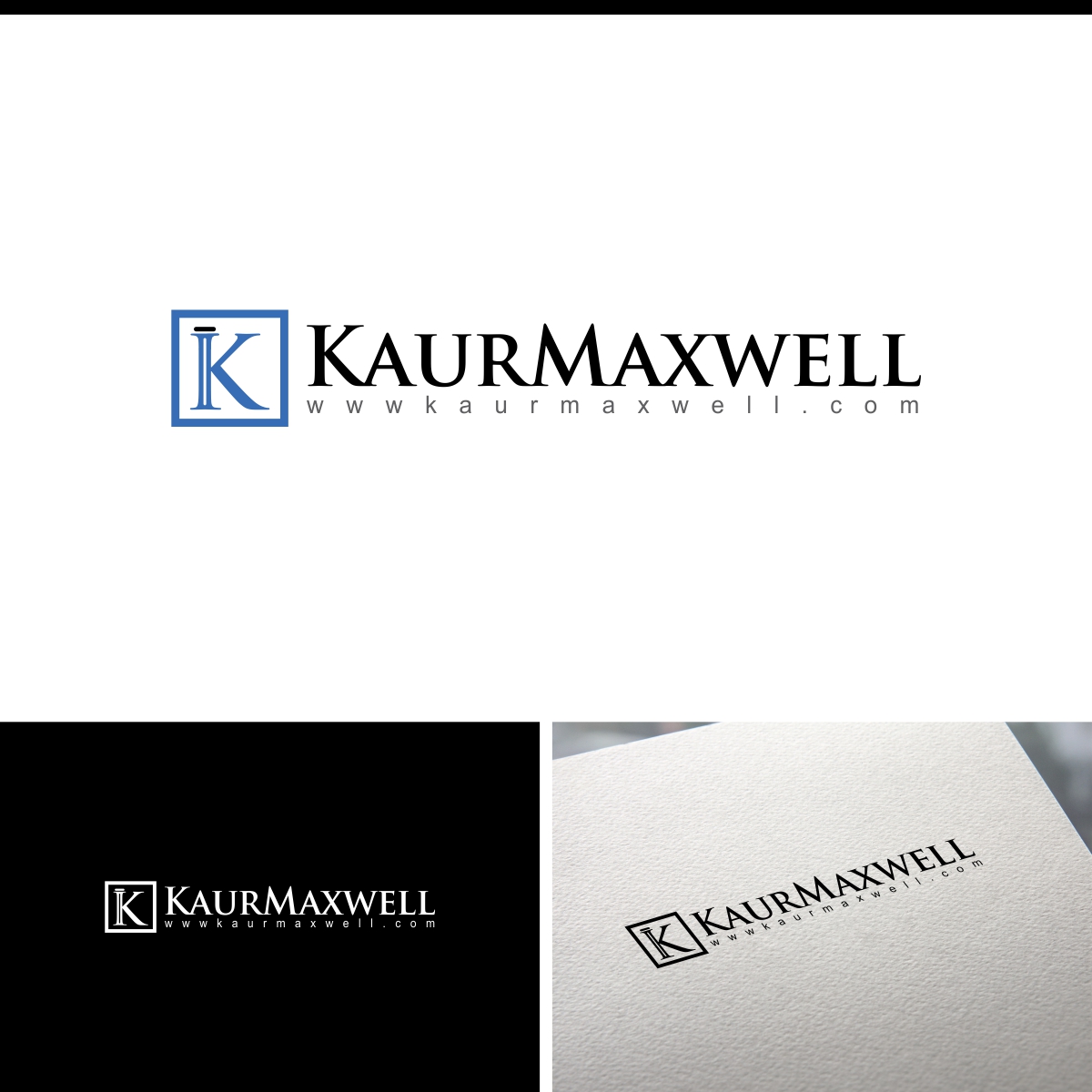 Logo Design by e-graphics for KaurMaxwell Ltd | Design #17225226