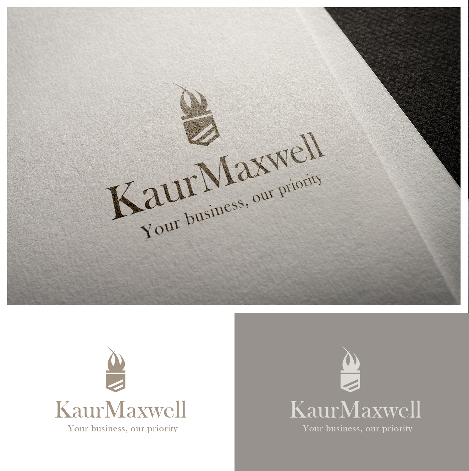 Logo Design by Invest for KaurMaxwell Ltd | Design #17218426