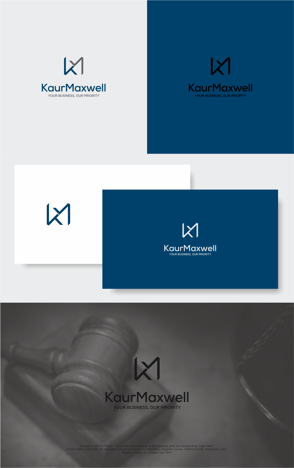 Logo Design by dumx for KaurMaxwell Ltd | Design #17207889