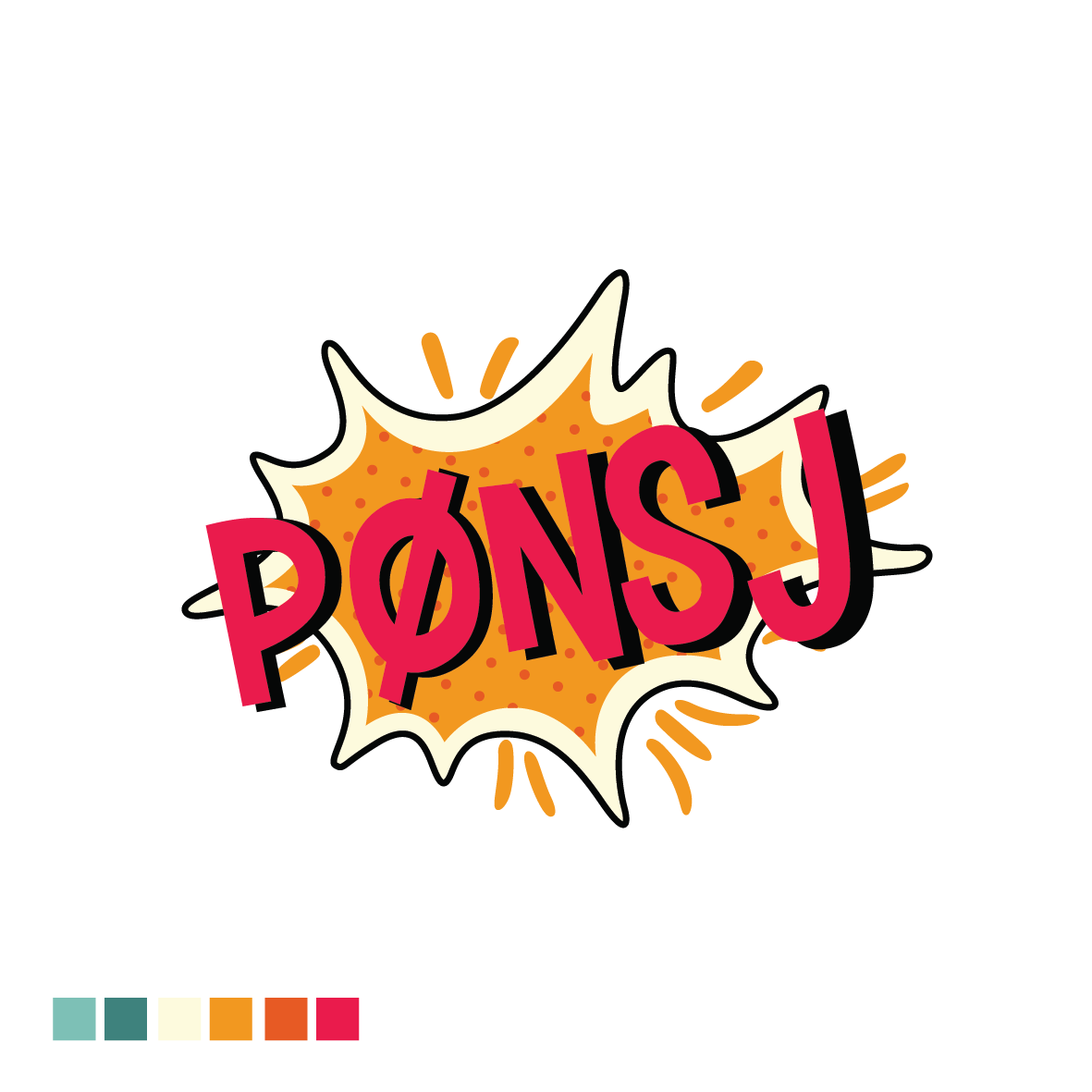 Logo Design by chynthiadewi91 for Pønsj AS | Design #17202489