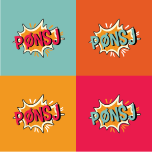 Logo Design by chynthiadewi91 for Pønsj AS | Design: #17202490