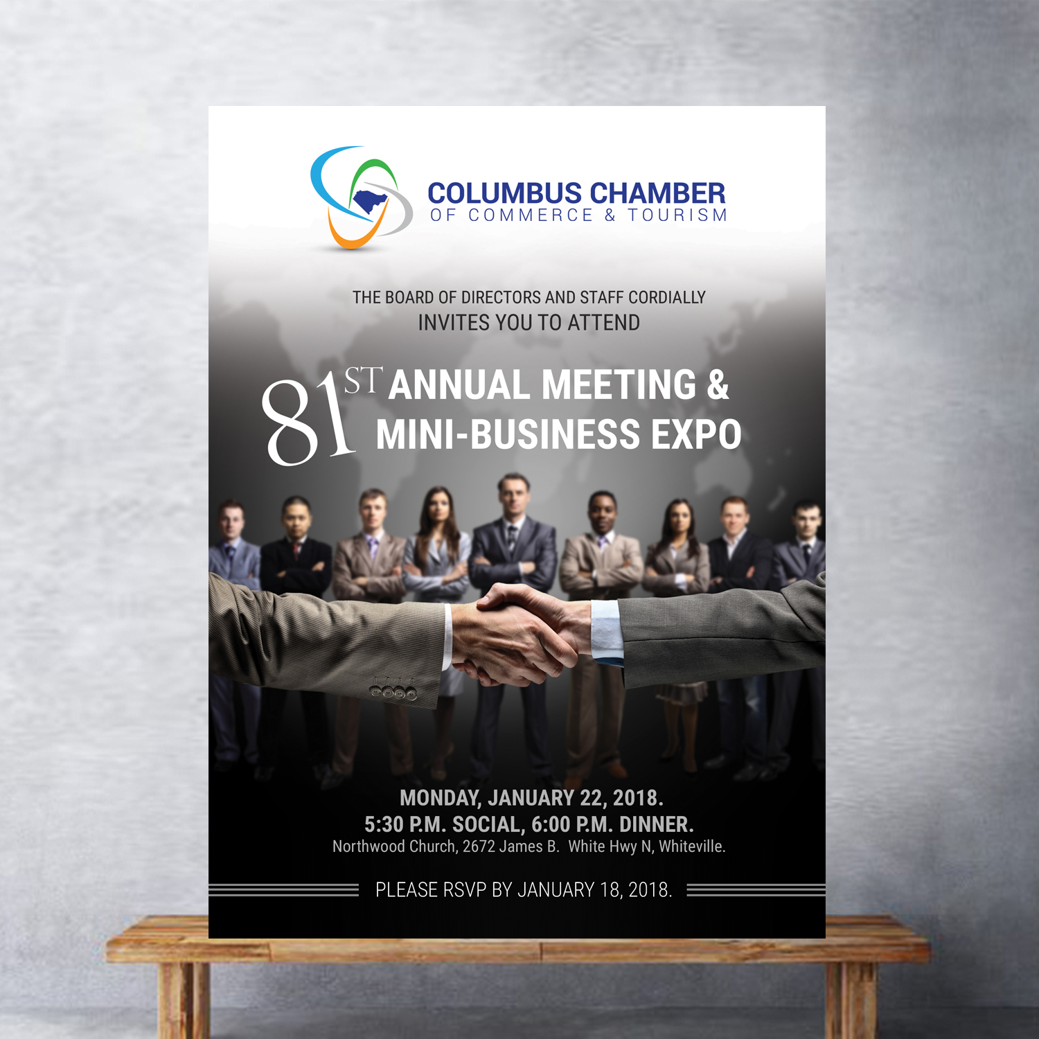 Print Design by uk for Columbus Chamber of Commerce and Tourism | Design #17232764