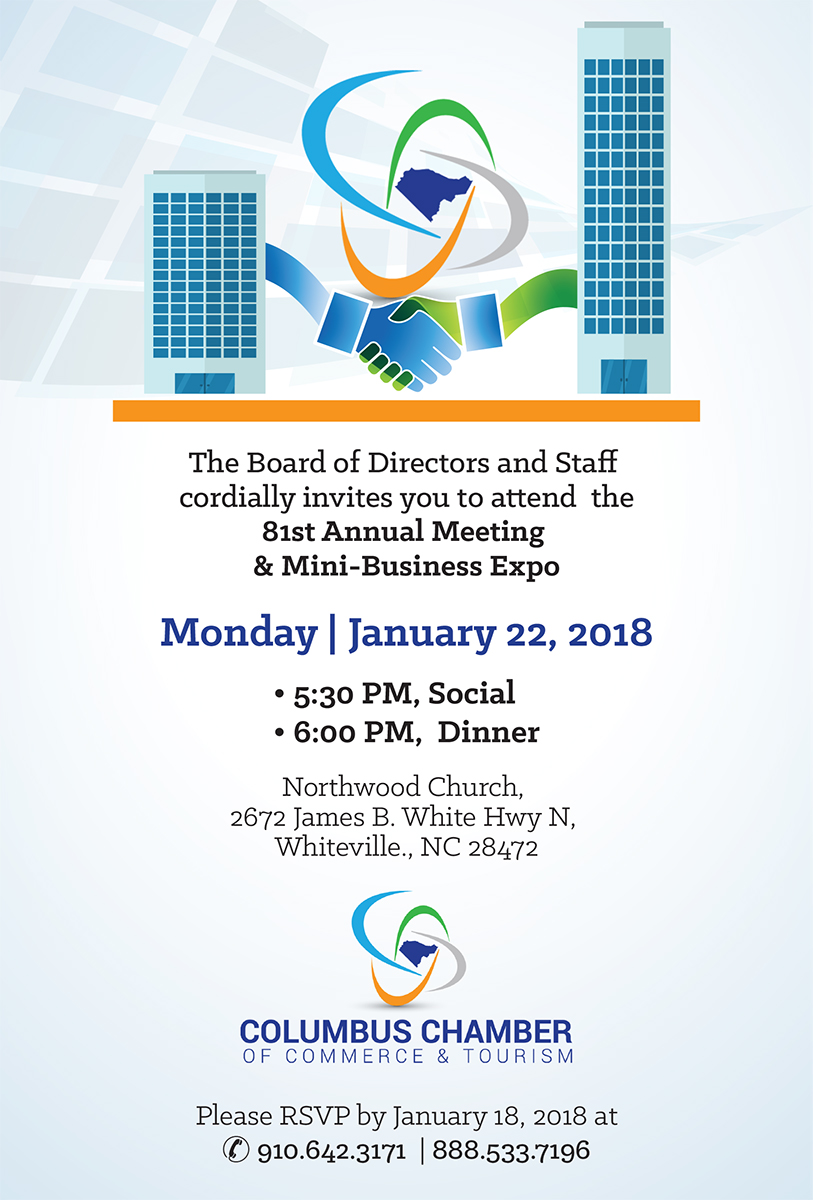 Print Design by Venus L. Penaflor for Columbus Chamber of Commerce and Tourism | Design #17193789