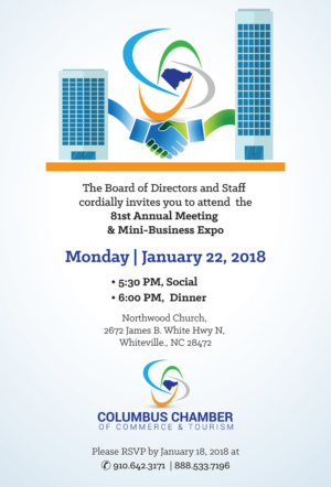 Print Design by Venus L. Penaflor for Columbus Chamber of Commerce and Tourism | Design: #17193808