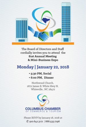 Print Design by Venus L. Penaflor for Columbus Chamber of Commerce and Tourism | Design: #17194042