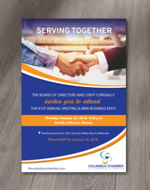 Print Design by alex989 for Columbus Chamber of Commerce and Tourism | Design: #17197264