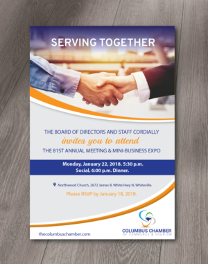 Print Design by alex989 for Columbus Chamber of Commerce and Tourism | Design: #17197265