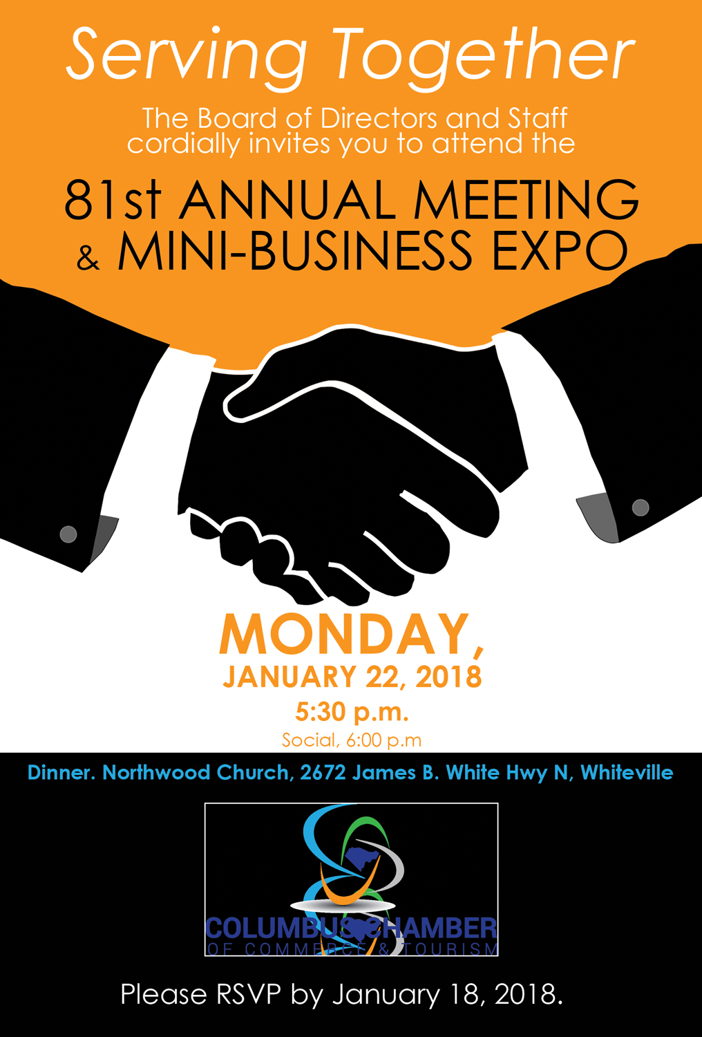 Print Design by leuchi for Columbus Chamber of Commerce and Tourism | Design #17217830