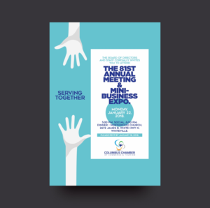 Print Design by V3 for Columbus Chamber of Commerce and Tourism | Design #17200228