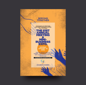 Print Design by V3 for Columbus Chamber of Commerce and Tourism | Design: #17200229