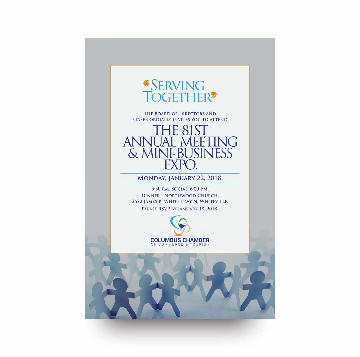 Print Design by vikas naik for Columbus Chamber of Commerce and Tourism | Design #17199958