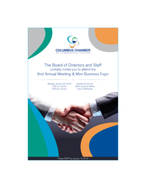 Print Design by rubio0383 for Columbus Chamber of Commerce and Tourism | Design: #17189642