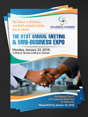 Print Design by crazy creation for Columbus Chamber of Commerce and Tourism | Design: #17287117