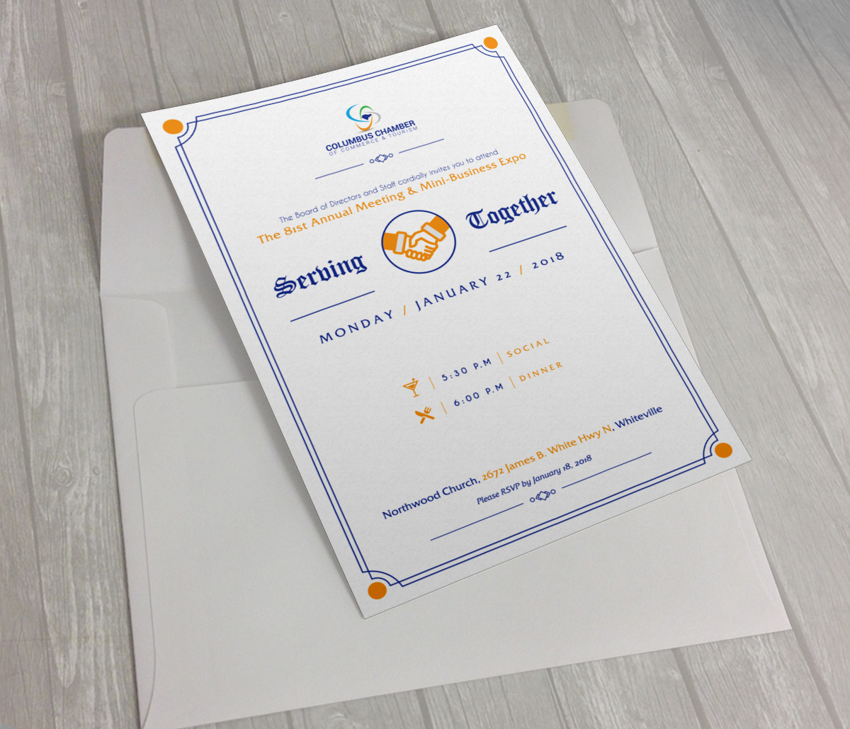 Print Design by thanhtt for Columbus Chamber of Commerce and Tourism | Design #17196912