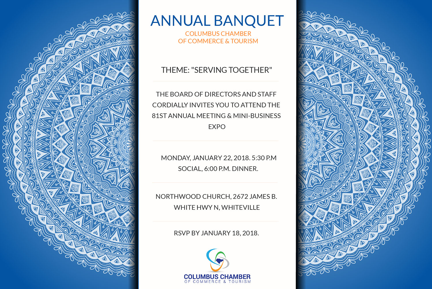 Print Design by Spydaman for Columbus Chamber of Commerce and Tourism | Design #17227050