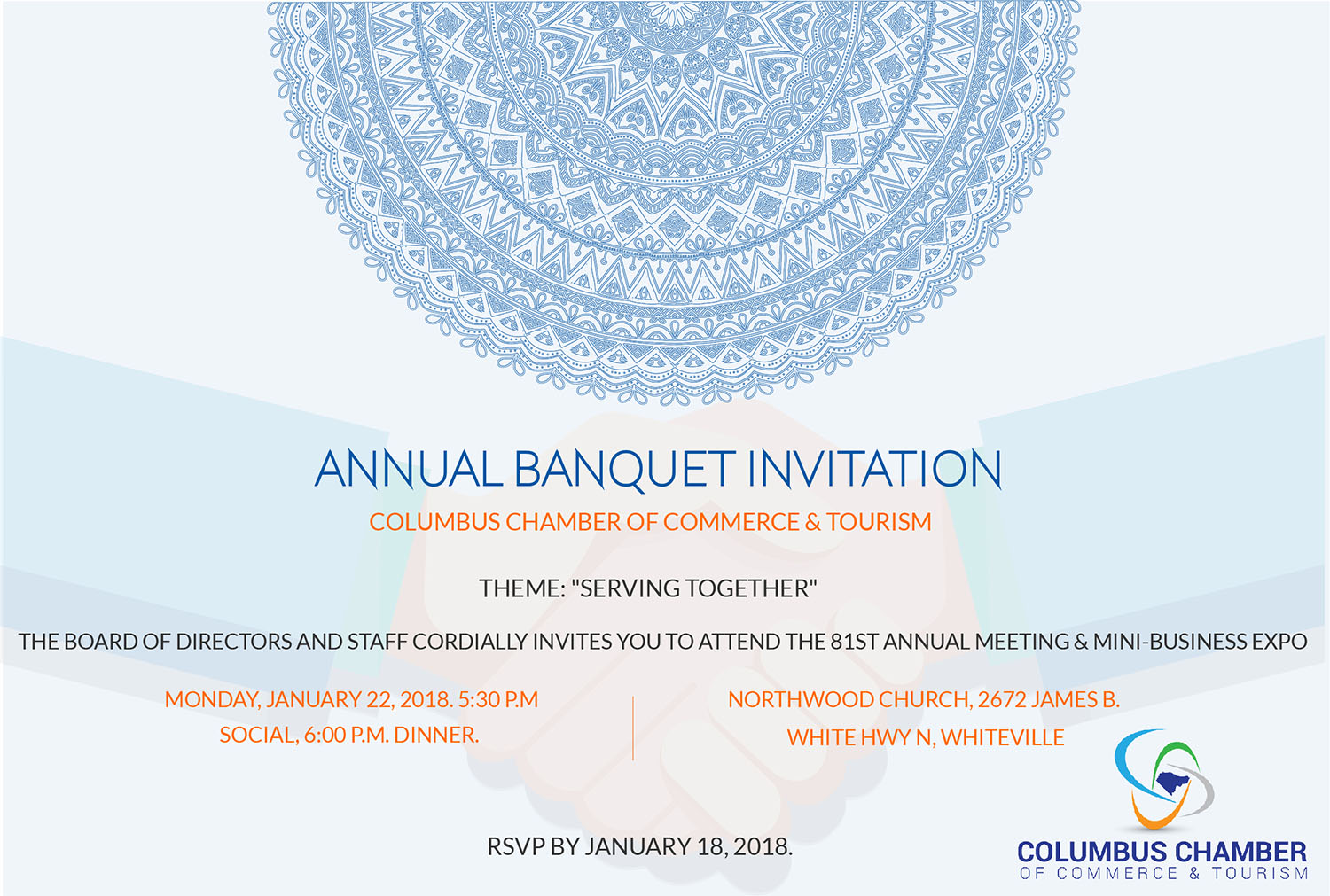 Print Design by Spydaman for Columbus Chamber of Commerce and Tourism | Design #17227669