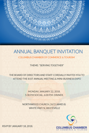 Print Design by Spydaman for Columbus Chamber of Commerce and Tourism | Design: #17227776