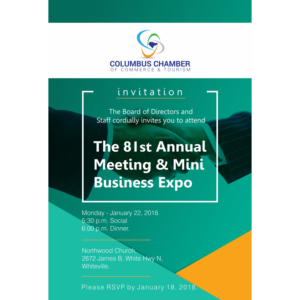 Print Design by M.charadva for Columbus Chamber of Commerce and Tourism | Design: #17190673